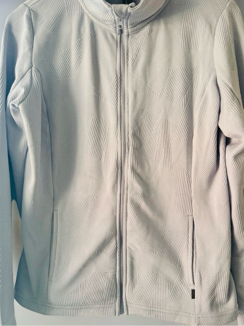 Mondetta Women's Textured Full-Zip Active Jacket - Size Small